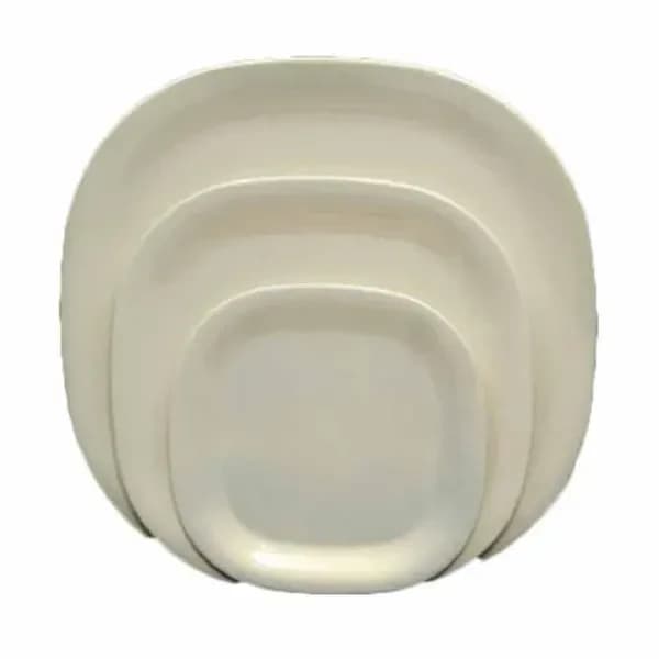 Thunder Group PS3008V Passion Pearl 8-1/4" x 8-1/4" Square Melamine Plate | Case of 12 — main image