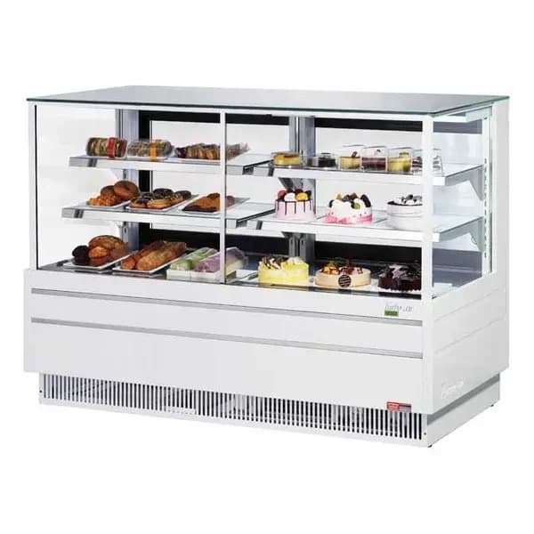 Turbo Air TCGB-60UF-CO-B-N Combination Refrigerated/Dry Black Bakery Display Case 60-1/2"W — view 2