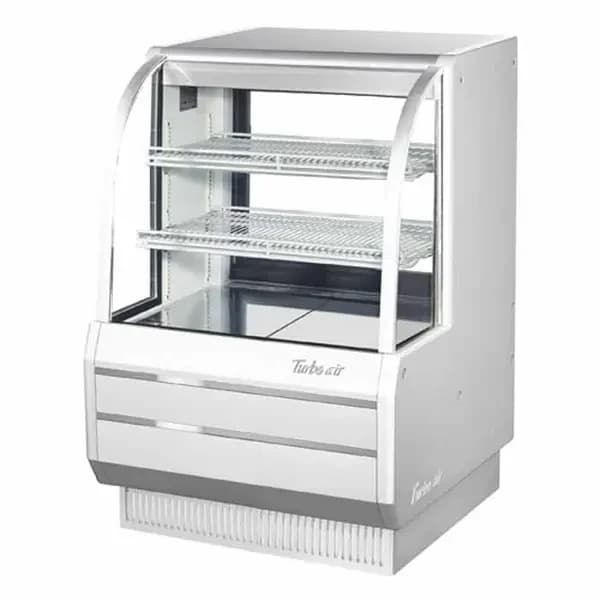 Turbo Air TCGB-36DR-W Dry White Bakery Display Case 36-1/2"W — view 2