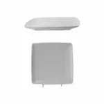 Thunder Group 29006WT Classic White 6" x 6" Square Melamine Plate | Case of 12 — view 4