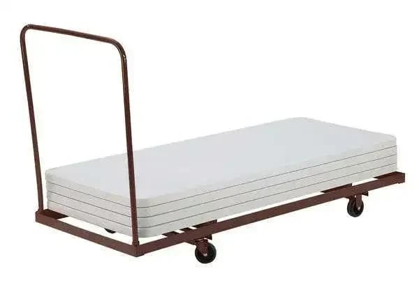National Public Seating DY-3072 Folding Table Dolly - Horizontal Storage - Max 72"L — view 4