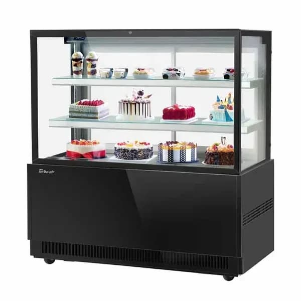Turbo Air TBP60-54FN-B Refrigerated Black Bakery Display Case 59"W — main image