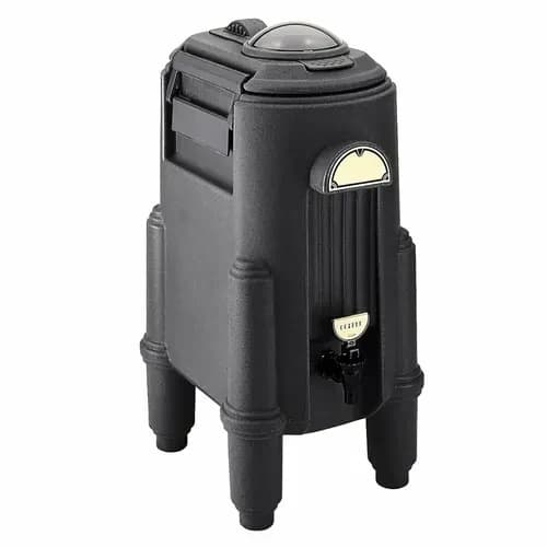 Cambro Camserver CSR5110 5 Gallon Black Beverage Dispenser — view 2