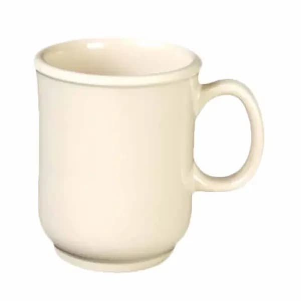 Thunder Group ML901T NuStone Tan 8 oz. Melamine Mug/Cup | Case of 12 — main image