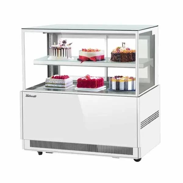 Turbo Air TBP48-46NN-W Refrigerated White Bakery Display Case 47-1/4"W — view 2