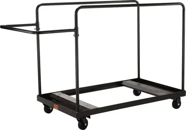 National Public Seating DY-71R Folding Table Dolly - Vertical Storage - 71"R Table — view 2