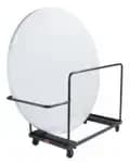National Public Seating DY-71R Folding Table Dolly - Vertical Storage - 71"R Table — view 10