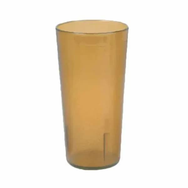 Thunder Group PLTHTB024A Amber 24 oz. Plastic Tumbler Glass | Case of 12 — view 2