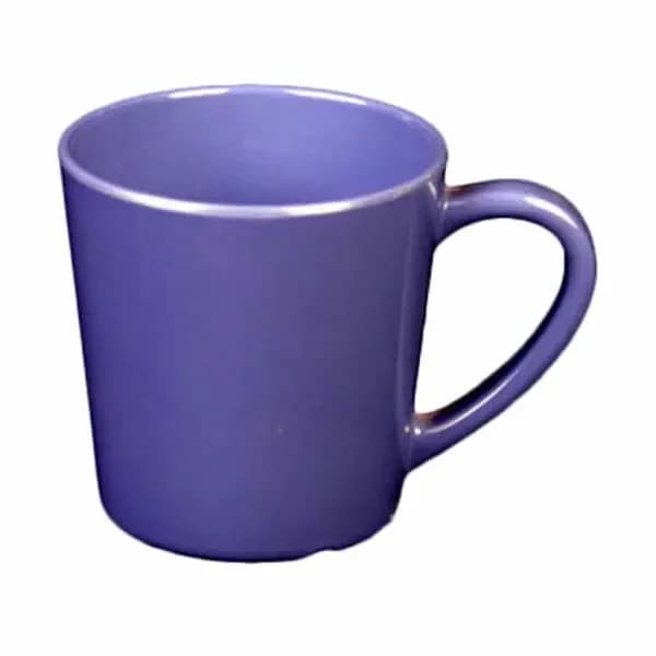 Thunder Group CR9018BU Purple 7 oz. Melamine Mug/Cup | Case of 12 — view 3