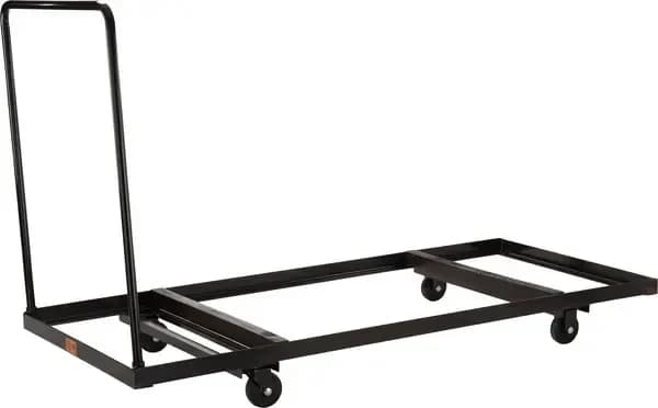 National Public Seating DY-3072 Folding Table Dolly - Horizontal Storage - Max 72"L — view 6