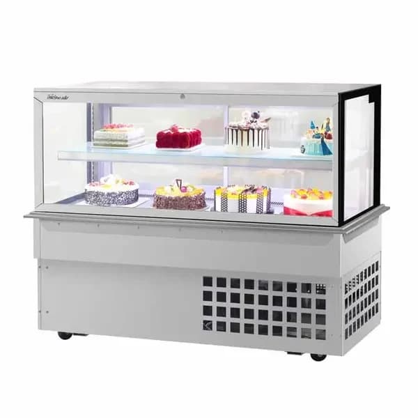 Turbo Air TBP60-46FDN Two-Tier Refrigerated Drop In Bakery Display Case 60-5/8"W — main image