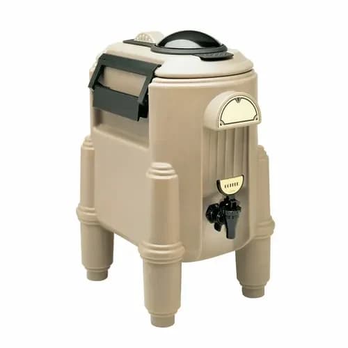 Cambro Camserver CSR3417 3 Gallon Dark Taupe Beverage Dispenser — main image
