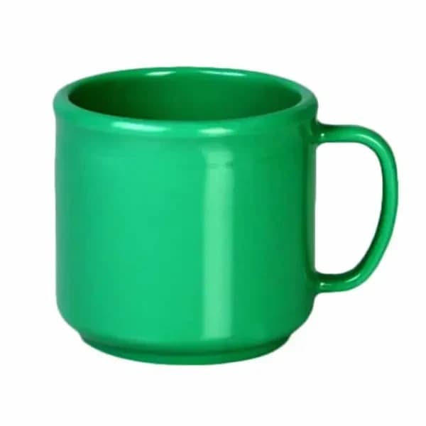 Thunder Group CR9035GR Green 10 oz. Melamine Mug/Cup | Case of 12 — main image