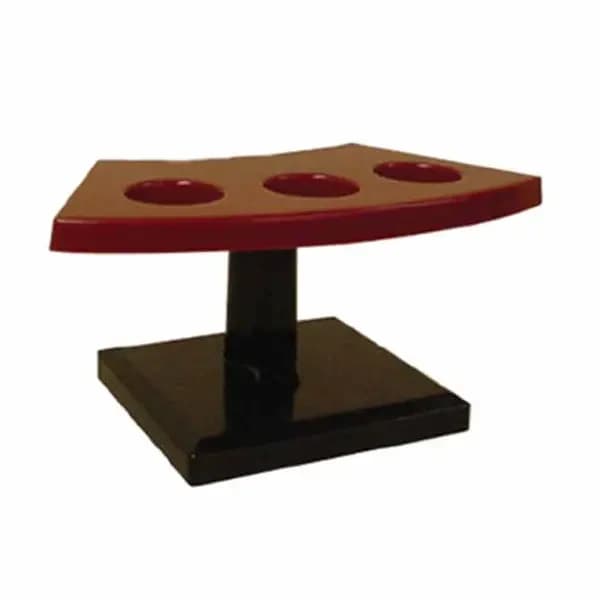 Thunder Group 29 Plastic Sushi Hand Roll Rack with 3 Cavities — main image