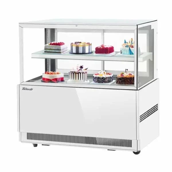 Turbo Air TBP60-46FN-W Refrigerated White Bakery Display Case 59"W — view 2