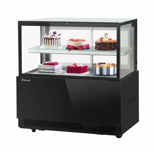 Turbo Air TBP48-46FN-B Refrigerated Black Bakery Display Case 47-1/4"W — view 2