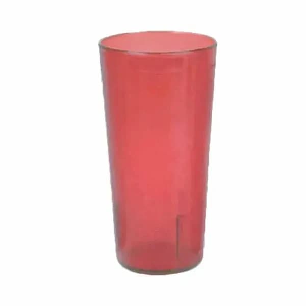 Thunder Group PLTHTB024R Red 24 oz. Plastic Tumbler Glass | Case of 12 — view 2
