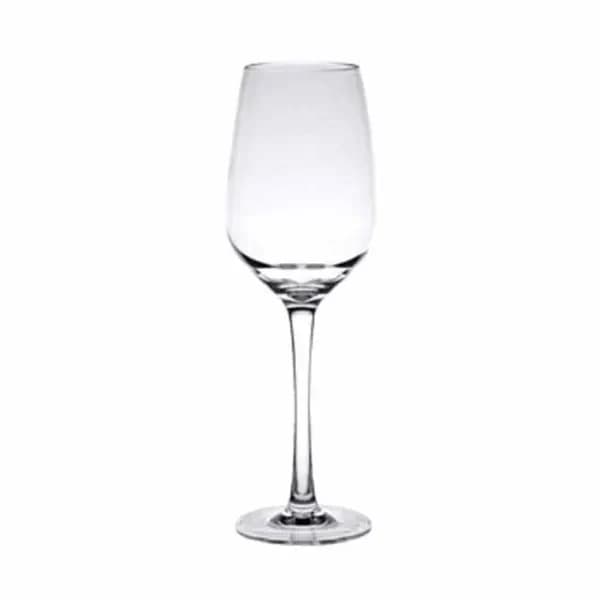 Thunder Group PLTHWG014RC 14 oz. Clear Polycarbonate Red Wine Glass | Case of 12 — view 2
