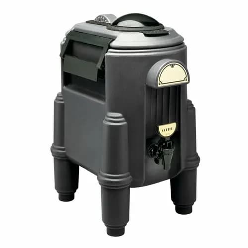 Cambro Camserver CSR3110 3 Gallon Black Beverage Dispenser — view 2