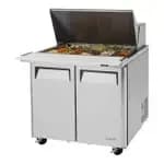 Turbo Air TSOS-3R-T Stainless Steel Double Tier Overshelf for Sandwich Prep Tables 36"W — view 5
