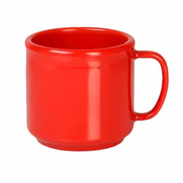 Thunder Group CR9035PR Red 10 oz. Melamine Mug/Cup | Case of 12 — main image