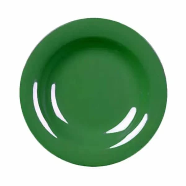 Thunder Group CR5809GR Green 13 oz. Melamine Salad Bowl | Case of 12 — view 2