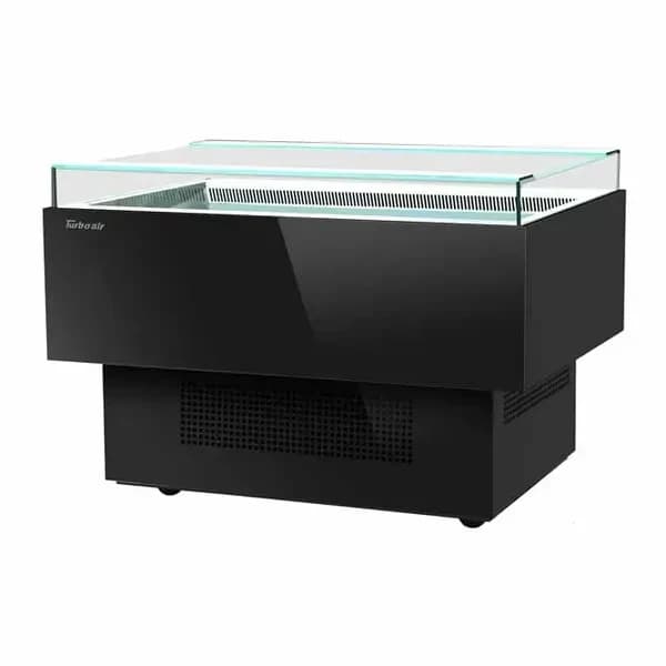 Turbo Air TOS-40PN-B Open Black Sandwich and Cheese Display Case Merchandiser 40"W — view 2