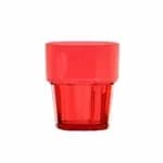 Thunder Group PLPCTB108BL 8 oz. Blue Polycarbonate Rocks Glass | Case of 12 — view 3