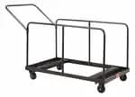 National Public Seating DYMU Folding Table Dolly - Vertical Storage - Round & Rectangular Tables — view 9