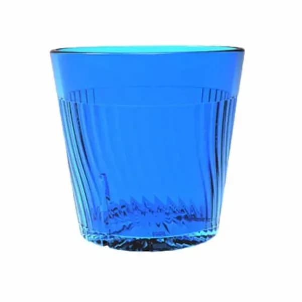 Thunder Group PLPCTB308BL Blue 8 oz. Polycarbonate Tumbler Glass | Case of 12 — main image