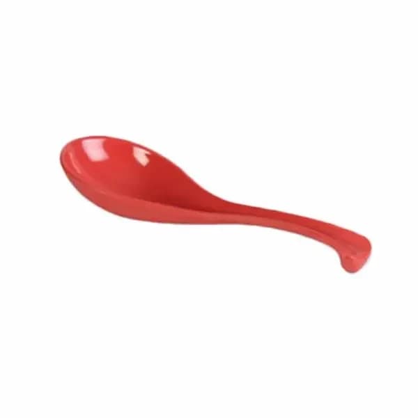 Thunder Group 7000R Orange 1 oz. Melamine Spoon | Case of 60 — view 2