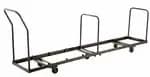 National Public Seating DY-50 Folding Chair Dolly - Vertical storage - 50 Chair Capacity — view 5