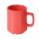 Thunder Group CR9010W White 8 oz. Melamine Mug/Cup | Case of 12 — view 3
