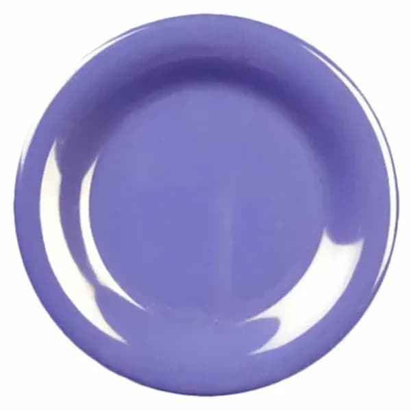Thunder Group CR006BU Purple 6-1/2" Melamine Plate | Case of 12 — main image