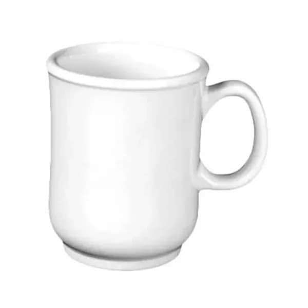Thunder Group ML901I NuStone Ivory 8 oz. Melamine Mug/Cup | Case of 12 — main image