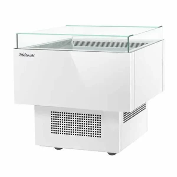 Turbo Air TOS-30PN-W Open White Sandwich and Cheese Display Case Merchandiser 30"W — main image