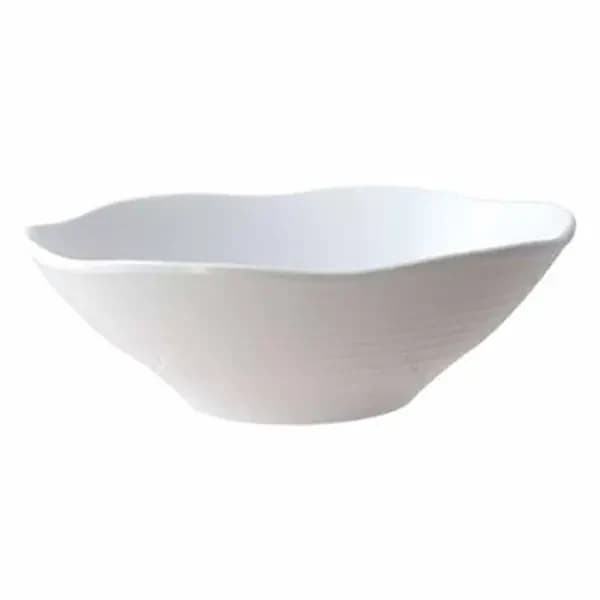 Thunder Group 39093WT Classic White 45 oz. Melamine Soup Bowl | Case of 12